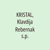 KRISTAL, Klavdija Rebernak s.p. - Logotip