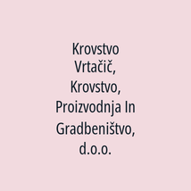 Krovstvo Vrtačič, Krovstvo, Proizvodnja In Gradbeništvo, d.o.o. - Logotip