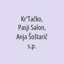 Kr'Tačko, Pasji Salon, Anja Šoštarič s.p. - Logotip