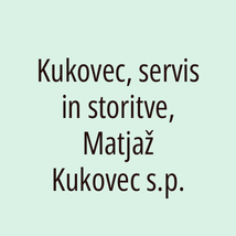 Kukovec, servis in storitve, Matjaž Kukovec s.p. - Logotip