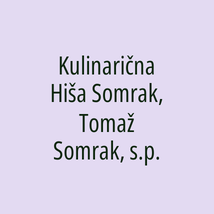 Kulinarična Hiša Somrak, Tomaž Somrak, s.p. - Logotip