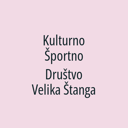 Kulturno Športno Društvo Velika Štanga - Logotip