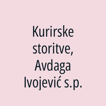 Kurirske storitve, Avdaga Ivojević s.p. - Logotip