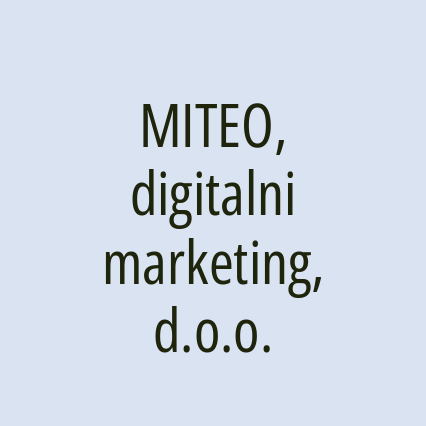 MITEO, digitalni marketing, d.o.o.