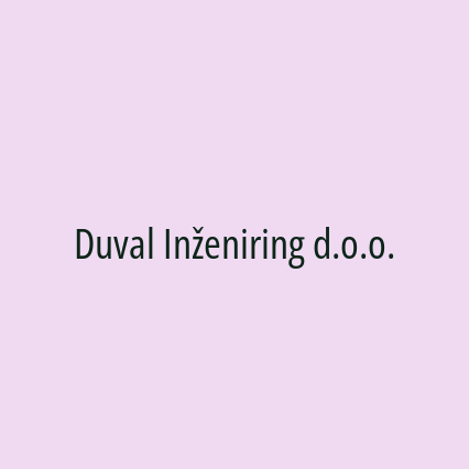 Duval Inženiring d.o.o.