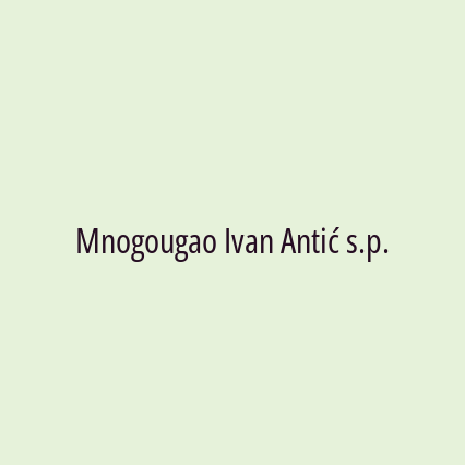 Mnogougao Ivan Antić s.p.