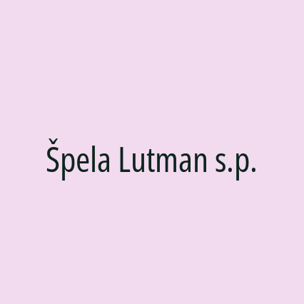 Špela Lutman s.p.