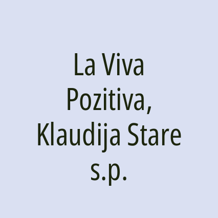 La Viva Pozitiva, Klaudija Stare s.p. - Logotip