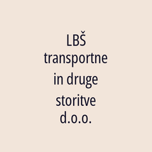 LBŠ transportne in druge storitve d.o.o. - Logotip