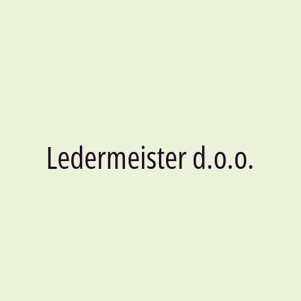 Ledermeister d.o.o. - Logotip