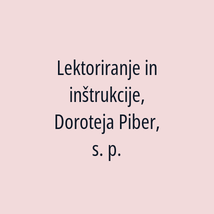 Lektoriranje in inštrukcije, Doroteja Piber, s. p. - Logotip