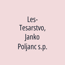 Les-Tesarstvo, Janko Poljanc s.p. - Logotip