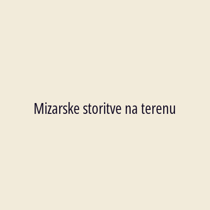 Mizarske storitve na terenu