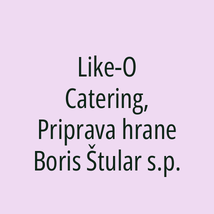 Like-O Catering, Priprava hrane Boris Štular s.p. - Logotip