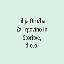 Lilija Družba Za Trgovino In Storitve, d.o.o. - Logotip