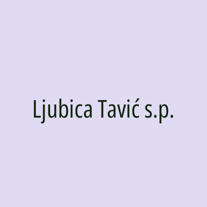 Ljubica Tavić s.p. - Logotip