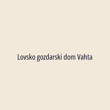 Lovsko gozdarski dom Vahta - Logotip