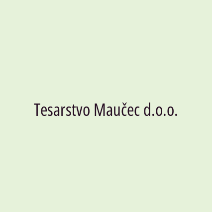 Tesarstvo Maučec d.o.o. - Logotip