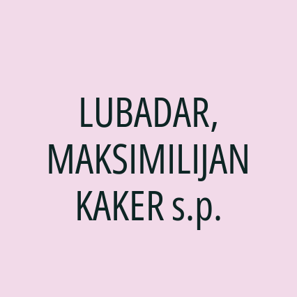 LUBADAR, MAKSIMILIJAN KAKER s.p. - Logotip