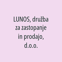 LUNOS, družba za zastopanje in prodajo, d.o.o. - Logotip