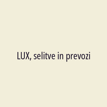 LUX, selitve in prevozi - Logotip