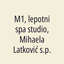 M1, lepotni spa studio, Mihaela Latković s.p. - Logotip