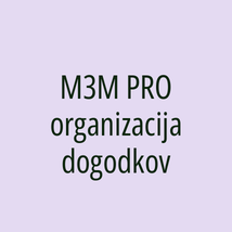 M3M PRO organizacija dogodkov - Logotip