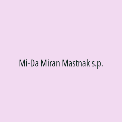 Mi-Da Miran Mastnak s.p.