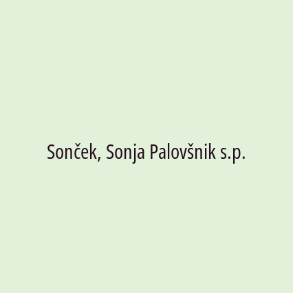 Sonček, Sonja Palovšnik s.p.