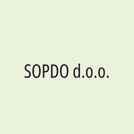 SOPDO d.o.o. - Logotip