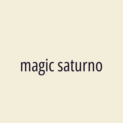 magic saturno - Logotip