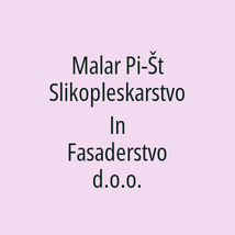 Malar Pi-Št Slikopleskarstvo In Fasaderstvo d.o.o. - Logotip