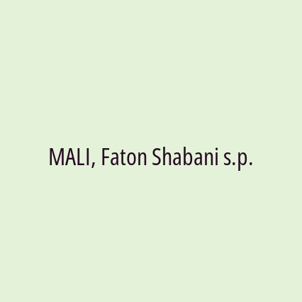 MALI, Faton Shabani s.p. - Logotip