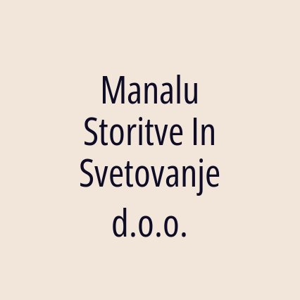 Manalu Storitve In Svetovanje d.o.o. - Logotip