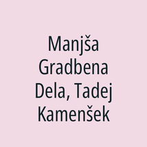 Manjša Gradbena Dela, Tadej Kamenšek - Logotip