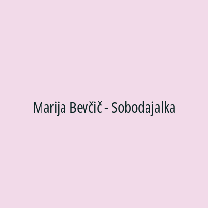 Marija Bevčič - Sobodajalka - Logotip