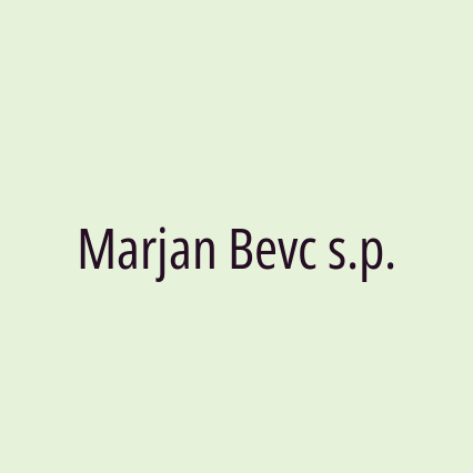 Marjan Bevc s.p. - Logotip