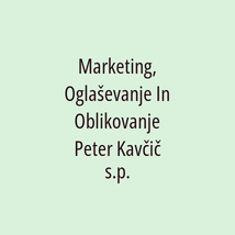 Marketing, Oglaševanje In Oblikovanje Peter Kavčič s.p. - Logotip