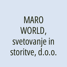 MARO WORLD, svetovanje in storitve, d.o.o. - Logotip
