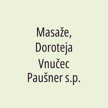 Masaže, Doroteja Vnučec Paušner s.p. - Logotip