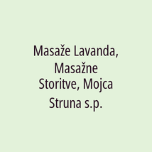 Masaže Lavanda, Masažne Storitve, Mojca Struna s.p. - Logotip