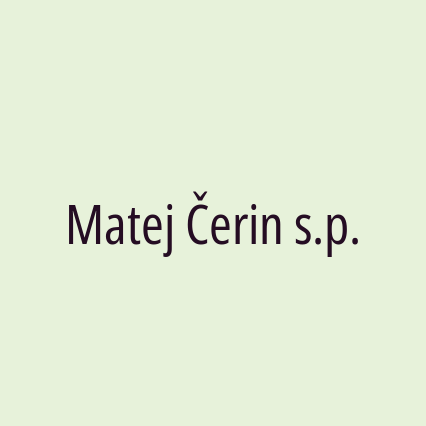 Matej Čerin s.p. - Logotip