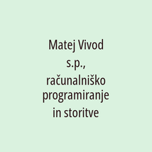 Matej Vivod s.p., računalniško programiranje in storitve - Logotip