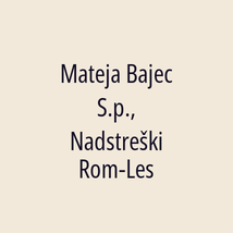 Mateja Bajec S.p., Nadstreški Rom-Les - Logotip