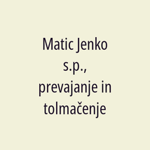 Matic Jenko s.p., prevajanje in tolmačenje - Logotip