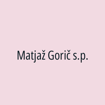 Matjaž Gorič s.p. - Logotip
