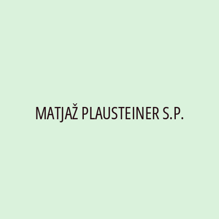 MATJAŽ PLAUSTEINER S.P. - Logotip