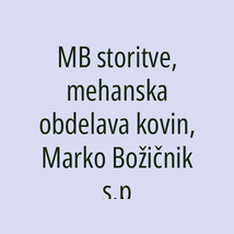 MB storitve, mehanska obdelava kovin, Marko Božičnik s.p - Logotip