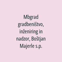 Mbgrad gradbeništvo, inženiring in nadzor, Boštjan Majerle s.p. - Logotip