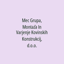 Mec Grupa, Montaža In Varjenje Kovinskih Konstrukcij, d.o.o. - Logotip